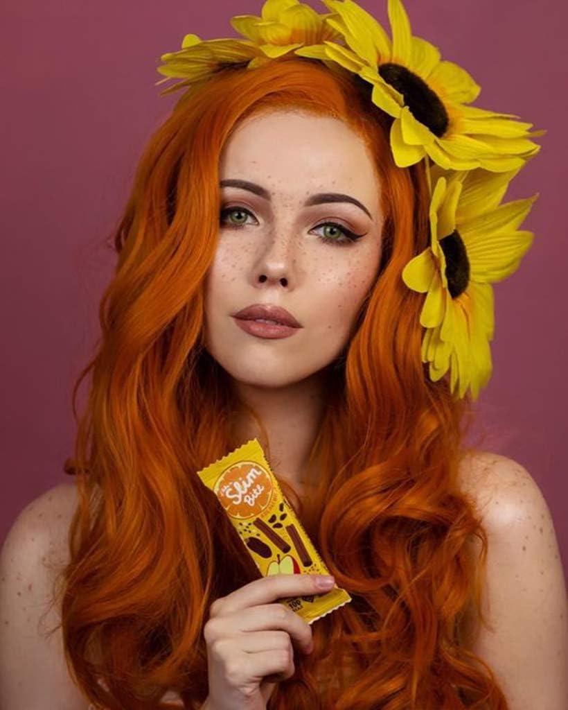 Imstyle Orange Reddish Wavy Wigs Long Curly Lace Front Synthetic Wigs Heat Resistant High Density For Woman Copper Red Natural Hairline Mixed Color 24 Inch