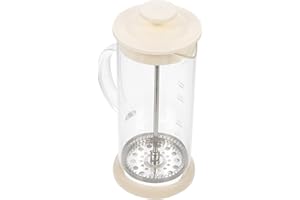 NUSITOU Manual Milk Frother Hand Pump 450ml Handheld Milk Mixer for Cappuccino Coffee Household