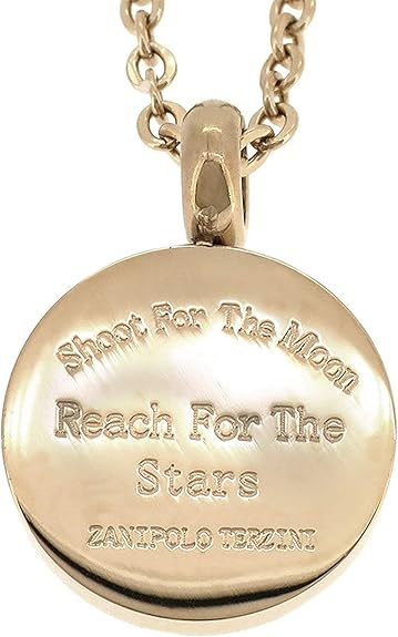 Amazon ザニポロタルツィーニ Zanipolo Terzini イエローゴールド コイン ネックレス メンズ サージカルステンレス 金属アレルギー 対応 ネックレス 通販