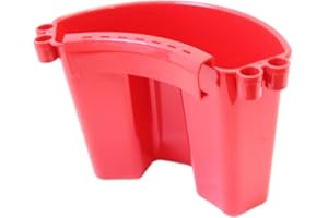 LONGJUNJUNFASHION Car Washing Bucket, Car Wash Bucket Organizer, Hanging Wash Bucket for Car Washing, Multipurpose Car Wash Bucket Professional Detailing Bucket Dolly for Kitchen, Picnic, Dishes (Pink)