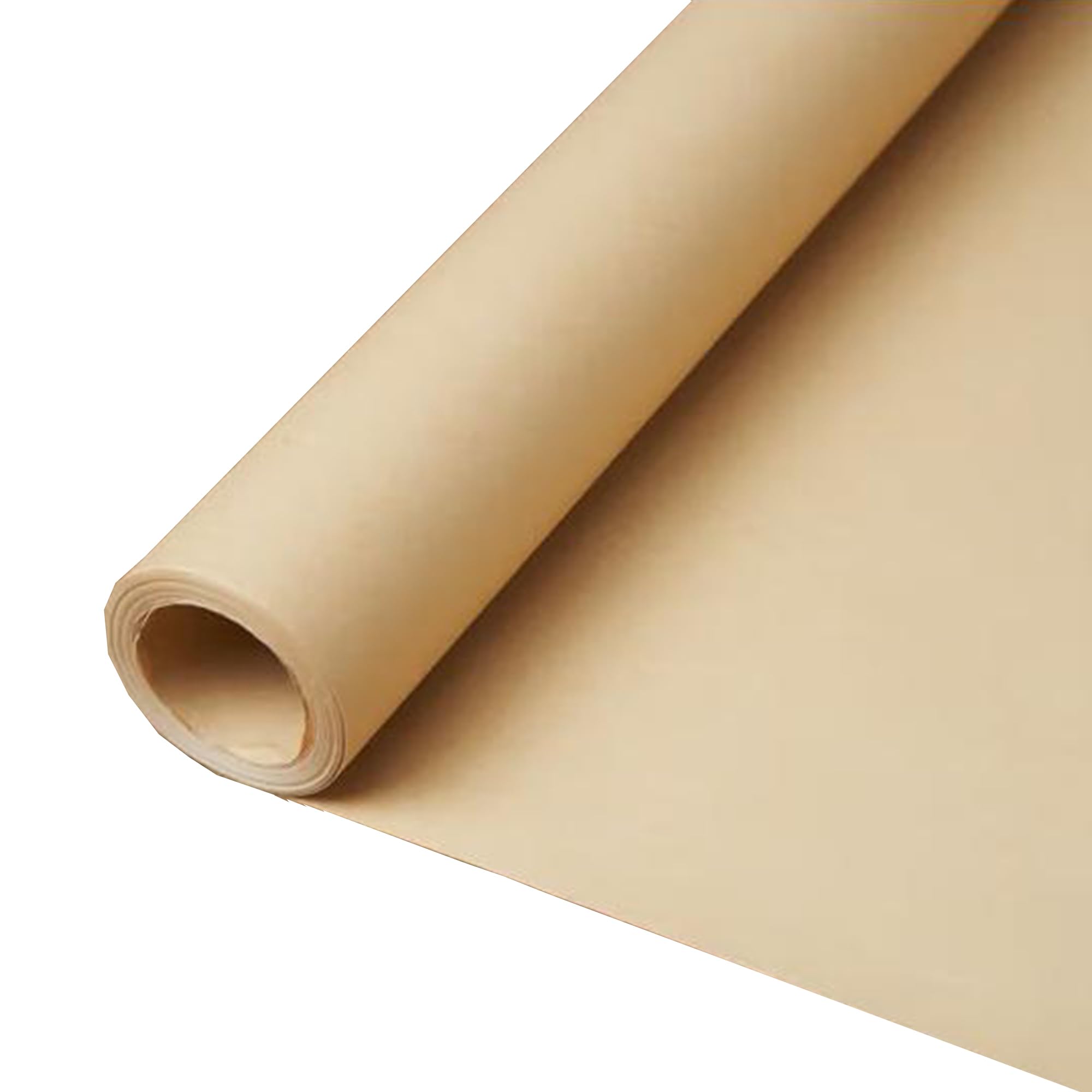 Brown Paper Roll (440mm x 31m), Multipurpose Wrapping Butcher Paper Roll 100% Recycled Paper for Gift Wrapping, Parcel Packing, Moving - Floor Masking Paper