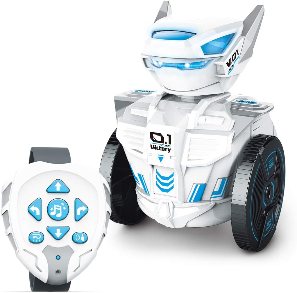 MDGZY Remote Control Robot Toy for Kids, STEM Toys DIY RC Intelligent Gravity Induction Robot Kit Mechanical Robot Educational Toy Robot Building Toys Best Gift for Kids