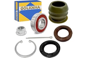 GOLKNHA 400EX Steering Bushing & Bearing Seal Kit Compatible with Honda TRX90 TRX90X TRX90EX TRX200 TRX200D TRX250X TRX250EX TRX250TE TRX250TM TRX400EX TRX400X OEM# 53221-HC4-004