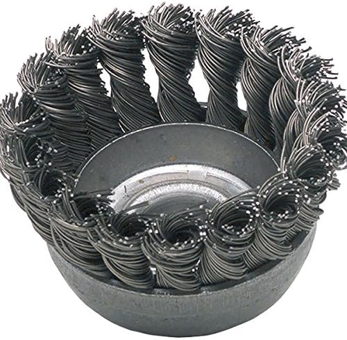 PFERD MILWAUKEE 697940822283 Wire Cup Brush for Mini-Grinder - Diameter: 2-3/4" - Pack of 2