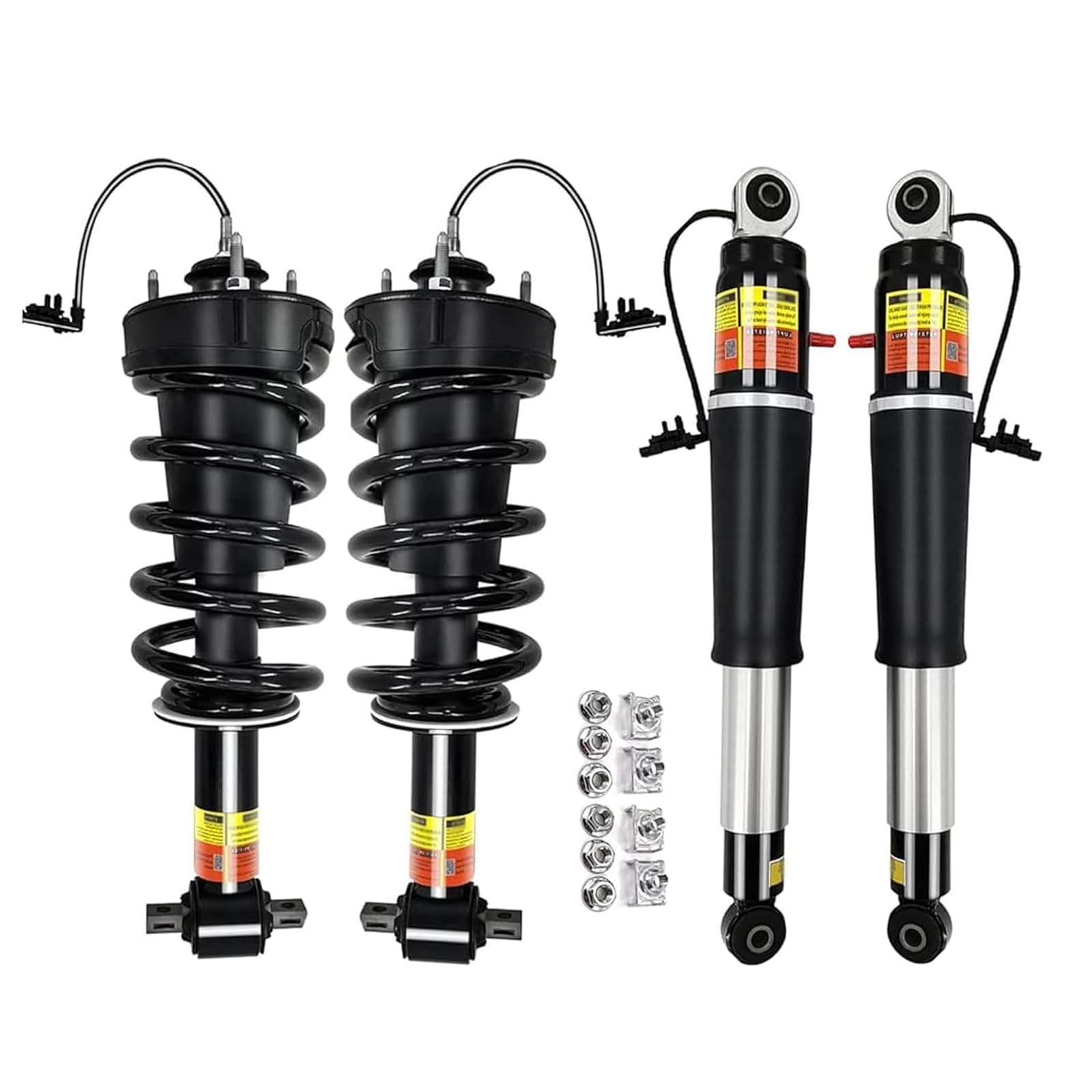 Photo 1 of 84176631 84176675 4PCS Front & Rear Shocks Struts Assembly Fits for Chevy Tahoe Suburban for Cadillac Escalade (ESV) for GMC Yukon (XL) Denali 2015-2020 84977478,580-1108
