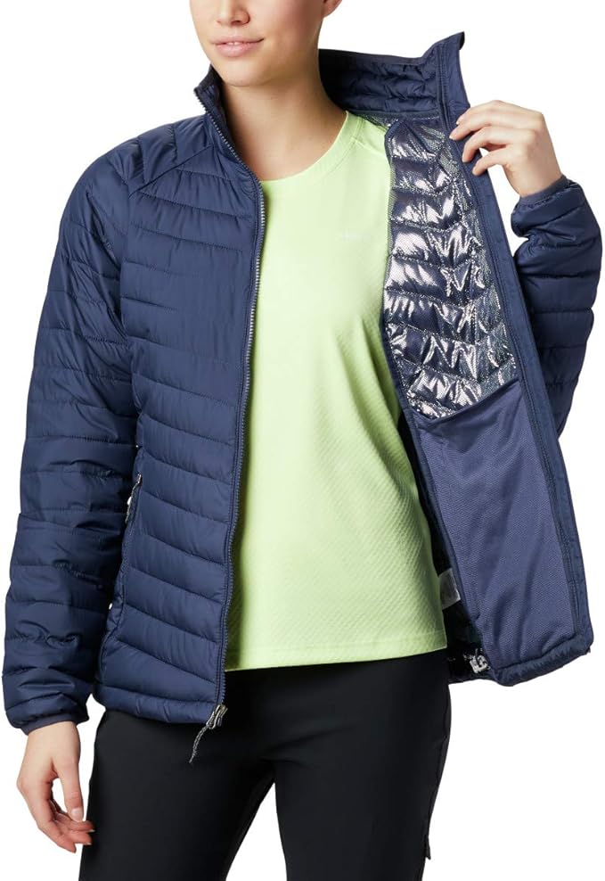 Columbia 哥伦比亚 Powder Lite 防水热反射 户外女式保暖棉服夹克 S码3.6折.93 海淘转运到手约￥342