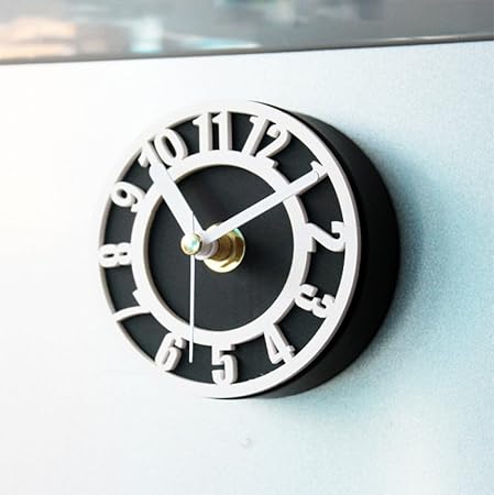 Clásico Europeo Hueco Números Romanos Reloj Refrigerador Moda ...