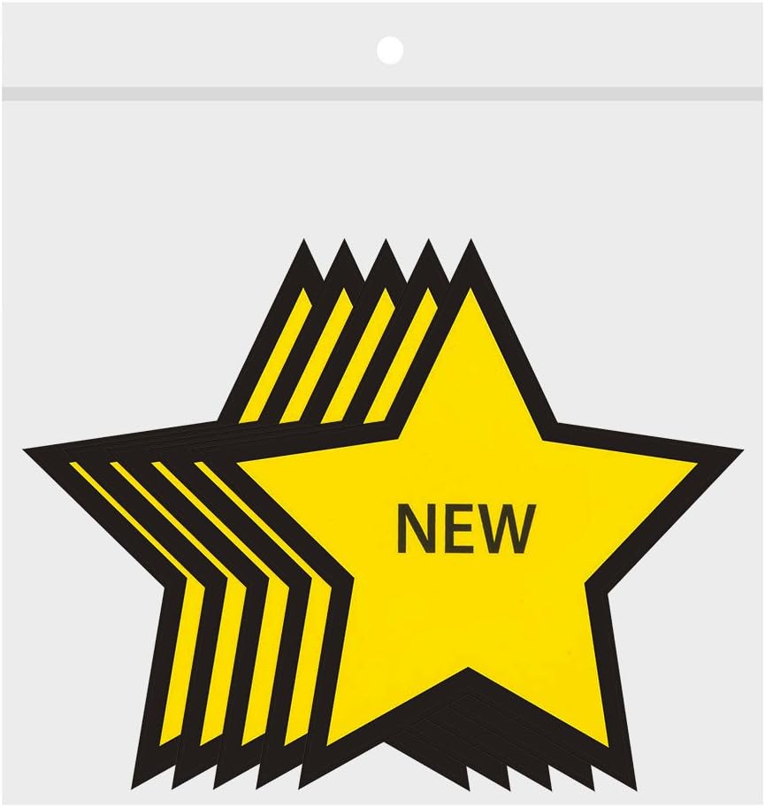 Star NEW Magnets, Pack of 5-2 Inch, Fridge Magnets, Office Magnets, Whiteboard Magnets - Image 4