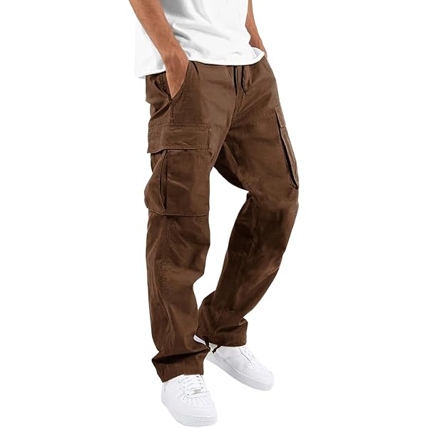 Amazon.com: WZIKAI Mens Cargo Pants Casual Joggers Hiking Pants