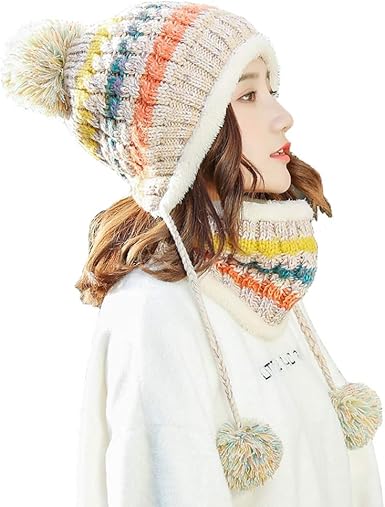 bobble hat and scarf