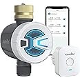 RAINPOINT Sprinkler Timer WiFi Water Timer, Smart Wireless Hose Faucet Timer for Garden, Irrigation System Controller, APP Remote Control via 2.4Ghz WiF (WiFi Sprinkler Timer (Brass Swivel))