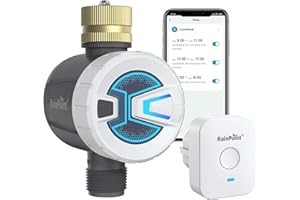 RAINPOINT Sprinkler Timer, WiFi Water Timer for Garden Hose, Smart Irrigation Controller, APP Remote Control (2.4Ghz WiFi Connection)