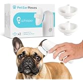 Whisper Pet Ear Pieces Ear Dryer | Remove Water, Dog Ear Infection Treatment, Dog Ear Cleaner, Alternative to Dog Ear Wipes | Dog Yeast Infection Treatment for Dogs | Zymox Ear Solution for Dogs