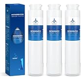 TEEHAY EPTWFU01 Frigidaire Water Filter, 3 Pack | Compatible with Electrolux EWF02, Frigidaire FRFG1723AV, FG4H2272UF, FGHB2868TF, FGHD2368TF, LGHB2869TF, PRMC2285AF.