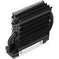 Thermalright HR-09 2280 PRO Black 2280 SSD heatsink, Double-Sided Heat Sink, with Thermal Silicone Pad for 2280 SSD PC and Computer,Desktop High Performance SSD Cooler