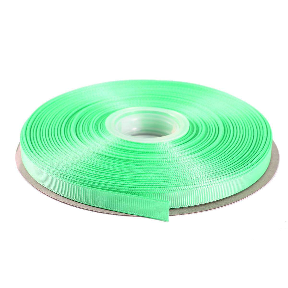 ITIsparkle 9mm Width (3/8") Grosgrain Ribbon 45 Meters (full reel) Crafts Gift Wrap Floristry - Aqua Ribbon โ image 1