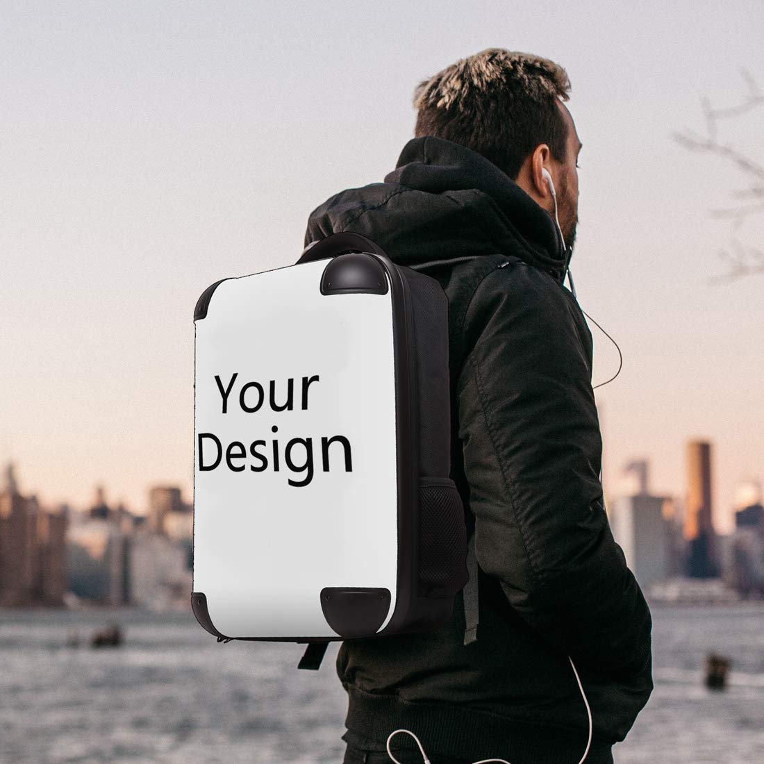 personalized clear backpacks