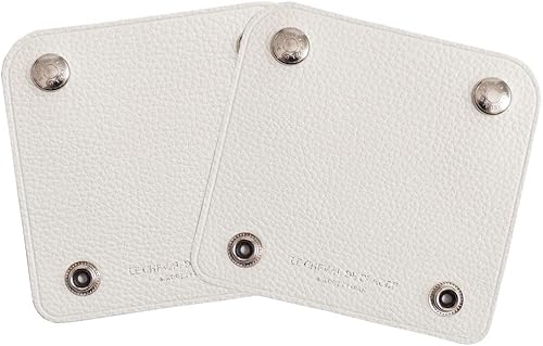 Amazon バッグ ハンドルカバー 持ち手カバー クロード元町 Original Sv 本革 日本製 Blanc 2枚 Claude クロード バッグ小物