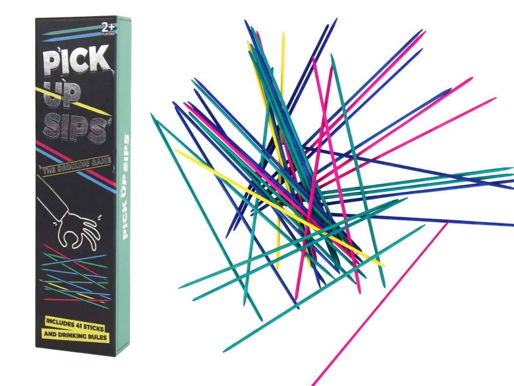 Gift Republic Pick Up Sips Fun Drinking Game for Adults Easy Play Party Travel Game Student Gift Idea