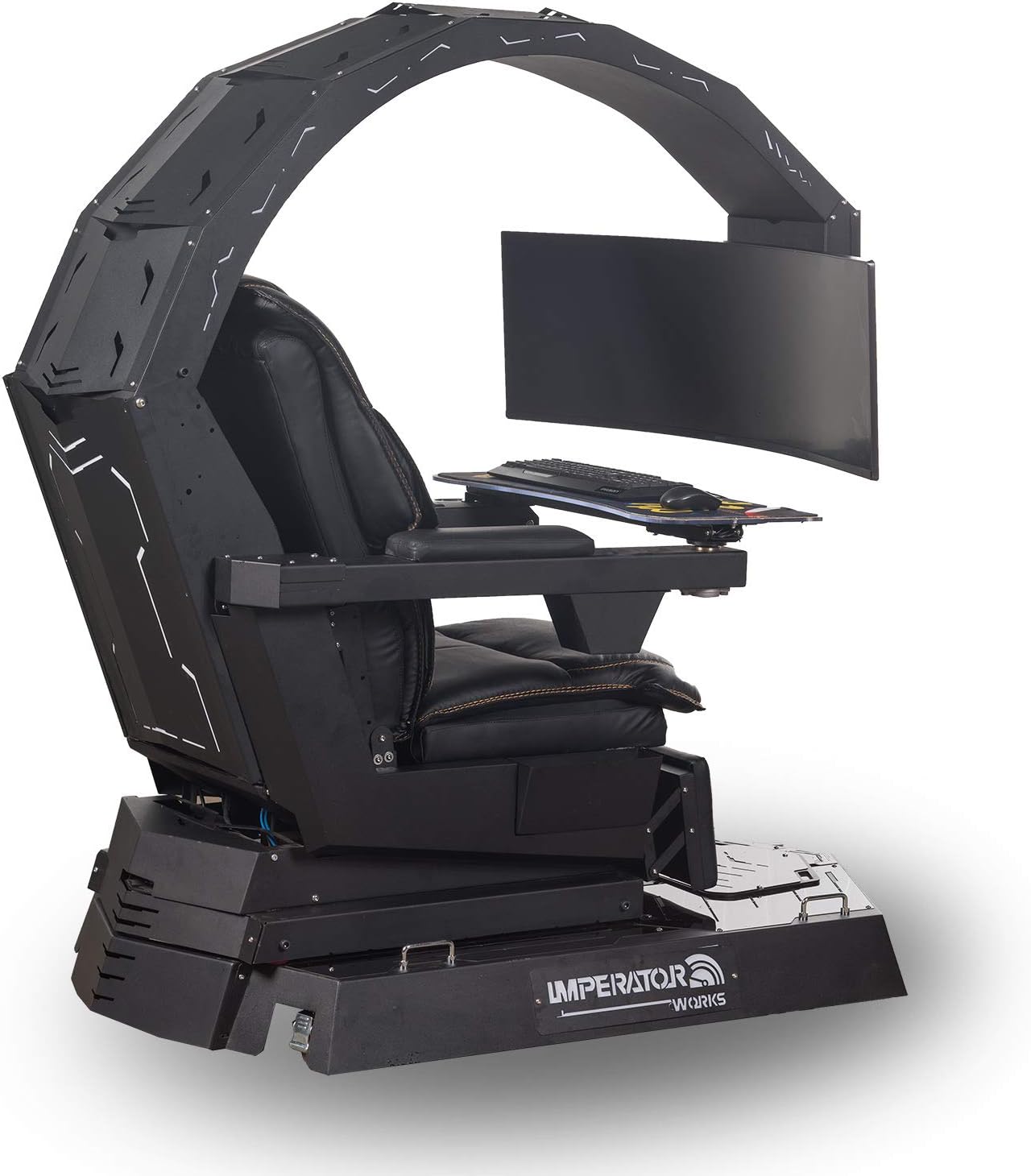 IWR1-2020 IMPERATOR Works Game Chair, Computer Chair for 3 Monitors