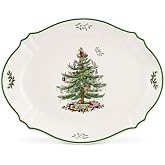 Spode &ndash; Christmas Tree Christmas Tree Oval Platter