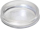 Merriway Castor Cup Large 65mm Diameter Pack of 8 Clear view 2