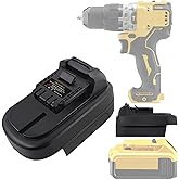 Battery Adapter for DeWalt & for Milwaukee to Dewalt 12V Battery Adapter Use for Dewalt 12V Cordless Power Tool (Adapter only)