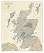 National Geographic: Scotland Executive Wall Map - Laminated (30 x 36 inches) (National Geographic Reference Map) by 