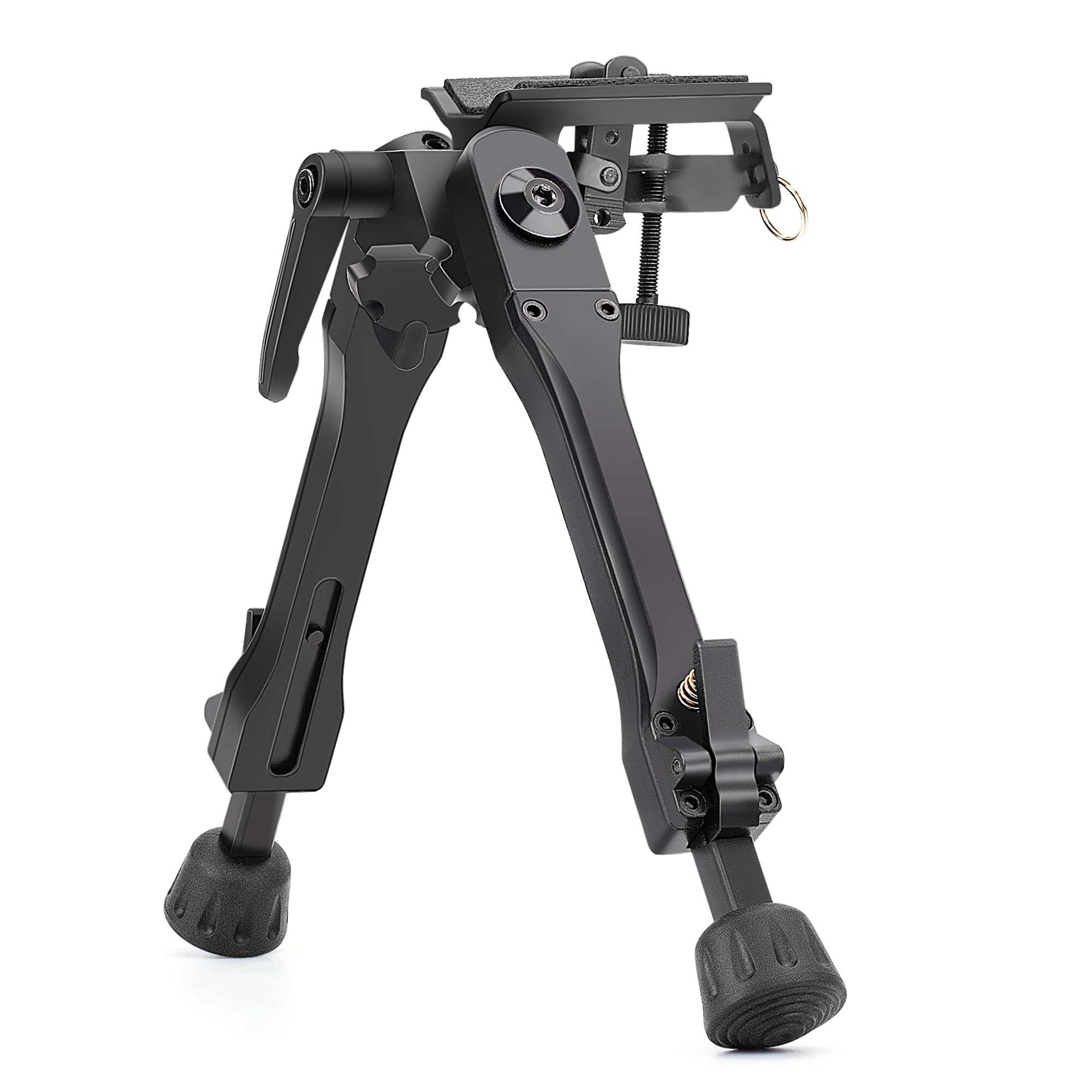 Zeadio Quick-Switch Bipod with Sling Stud Mount, features 7-10" Height Adjustment and Tilt-Pivot Head