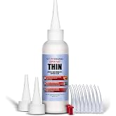 Starbond Super Fast Thin, Premium Instant CA (Cyanoacrylate Adhesive) Super Glue Plus Extra Cap and Microtips, (for Woodturning, Pen Turning, Hobby, Stabilizing, Finish, Inlay) (4 Ounce)