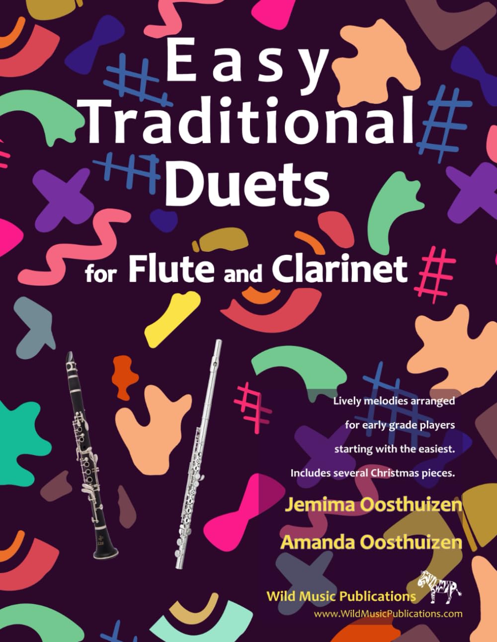 Easy Traditional Duets for Flute and Clarinet: 28 traditional melodies from around the world arranged especially for equal beginner flute and clarinet ... Clarinet Duets for Beginners and Improvers)