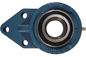 AJANTA INDUSTRIAL UCFB207-20 Premium 3 Bolt Flange Bearing 1-1/4" Bore