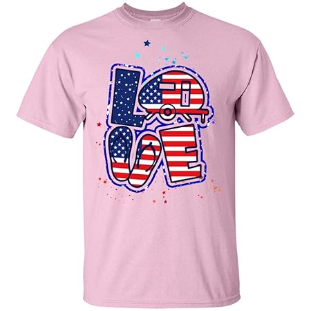 TrueKool Happy Camper - Camiseta de Acampada para el 4 de Julio ...