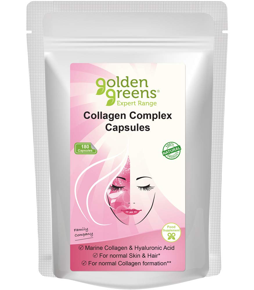 Golden Greens Collagen Complex Capsules 180 x 700mg