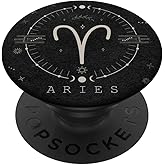 Aesthetic Aries Zodiac Sign Astrological Stars Celestial PopSockets Adhesive PopGrip
