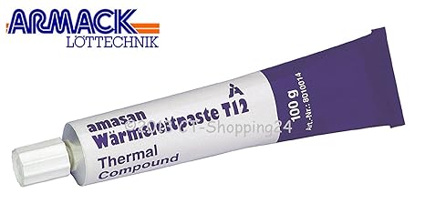 Amasan T12 Wärmeleitpaste (100 Gramm Tube)
