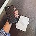 Grid leather Cases for iphone 7plus Diamond lattice back Cover for iphone 8Plus Rhombic sheepskin Capa Fundas for iPhone 7 Plus/8 Plus (iPhone 7 Plus/8 Plus 5.5'', Black)