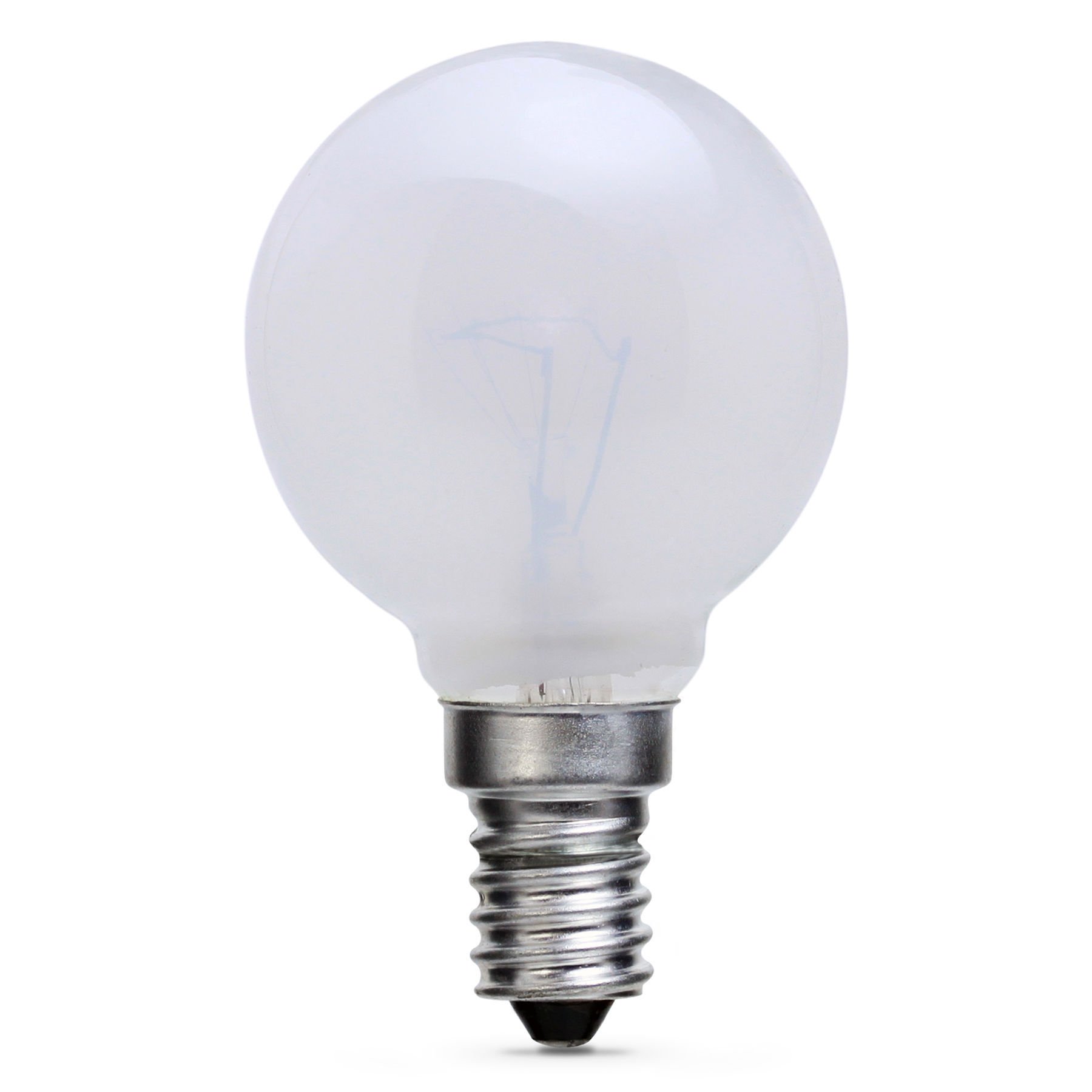 10 X 60 WATT SES (E14) Small Edison Screw Pearl Golf Ball Round Lamps Light Bulbs