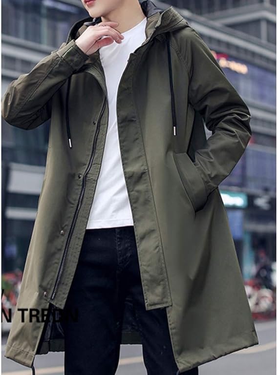 Amazon ダウン式コート ブルゾン 防寒コート メンズ 中綿入り 長袖 ロング あったか 大きめ ジップアップ 厚手 ボリュームネック カジュアル ビジネス アウター 登山 アウトドア プレゼント 外套 秋冬コート コート ジャケット 通販