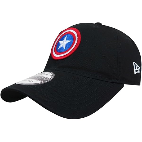 NEW ERA×Ameri BASIC LOGO CAP New Era Captain America Symbol Trucker 9Forty Adjustable Hat