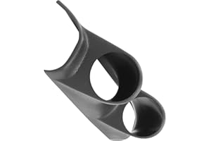Auto Meter 15100 Black 2-1/16 Dual Pod for 1988-1994 Chevy Silverado/Duramax Full Size