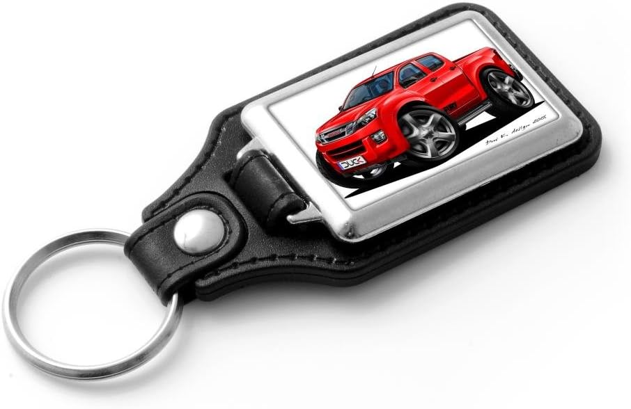 Wicked Artz Cartoon Car Isuzu D-Max Pick Up Classic Style Key Ring (Fury Edition)