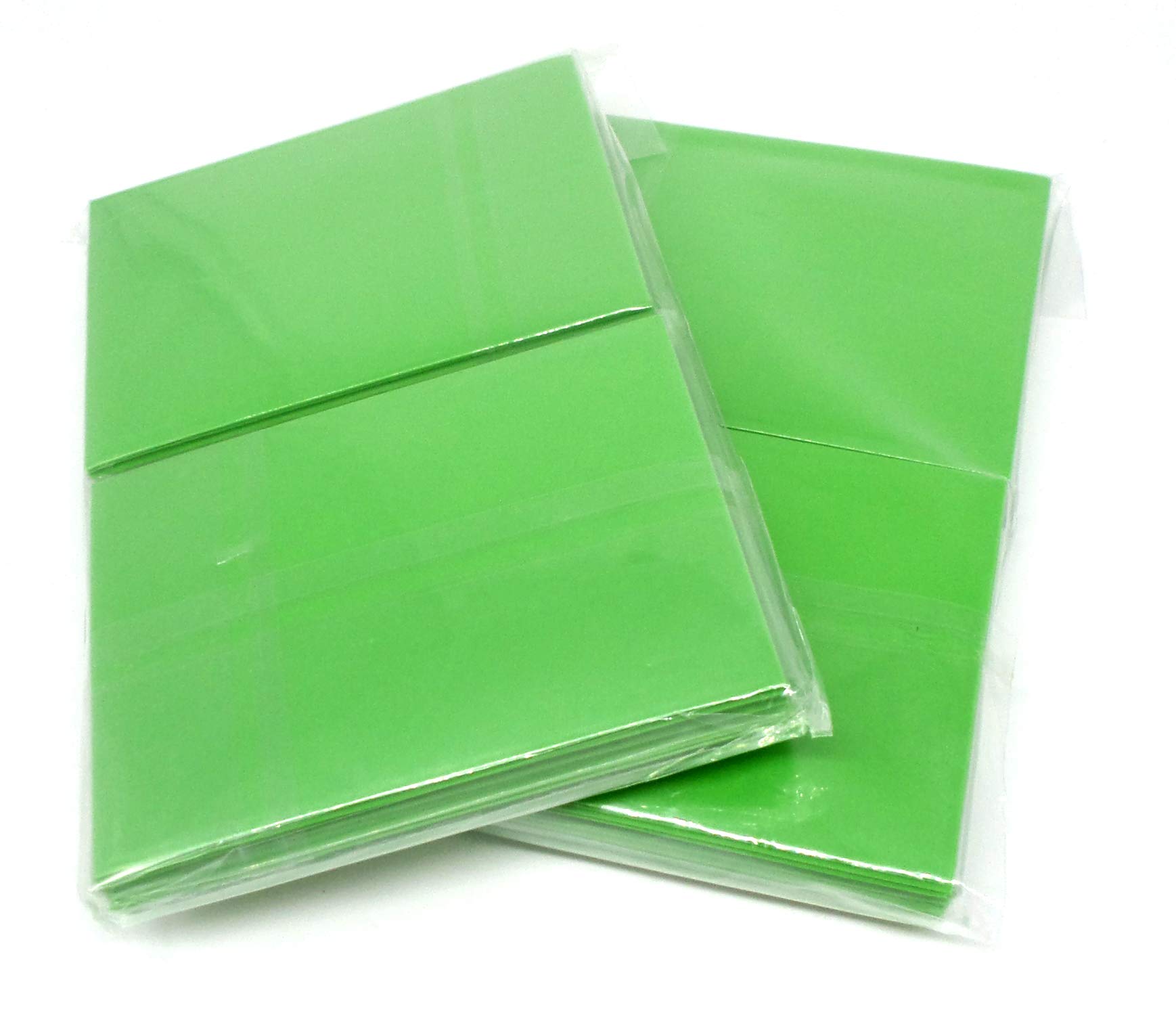 docsmagic.de 2 x 100 Double Mat Light Green Card Sleeves Standard Size 66 x 91 - PKM MTG