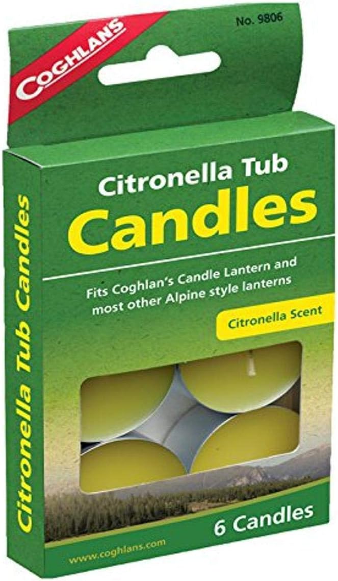 Coghlan's Citronella Tub Candles