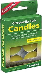 Coghlan's Citronella Tub Candles