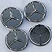 NEW 4 pcs MERCEDES Benz Hub Caps Wheel Benz Center 75 mm