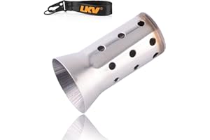 LKV Motorcycle DB Killer 51mm Universal Muffler Silencer Baffle Removable Noise Eliminator Compatible with Harley Moto Guzzi Honda Kawasaki Suzuki Yamaha Cruiser Scooter