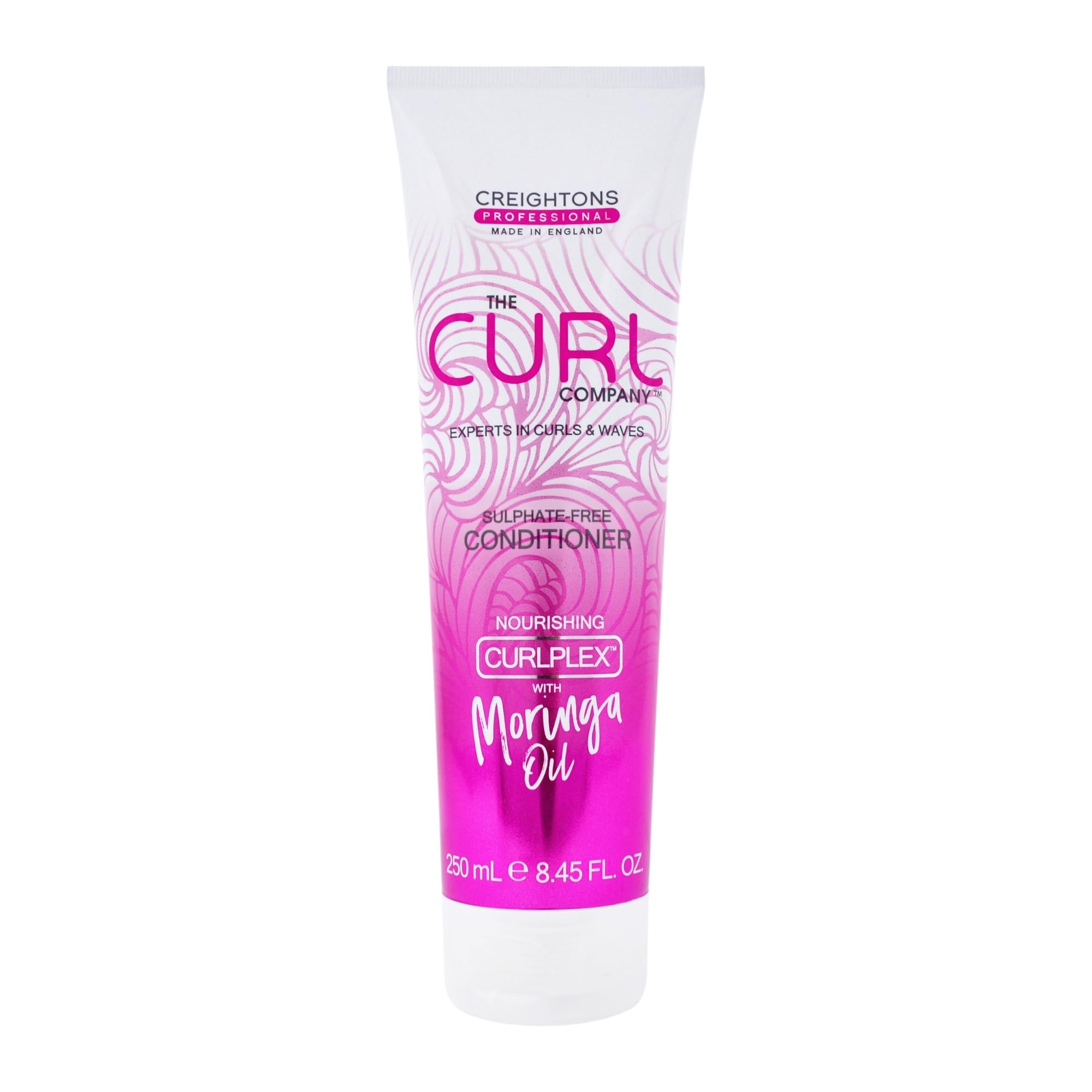 The Curl Company Sulphate Free Conditioner (250ml) - Professionally Formulated with Nourishing Curplex with Moringa Oil. Experts in Curls & Waves