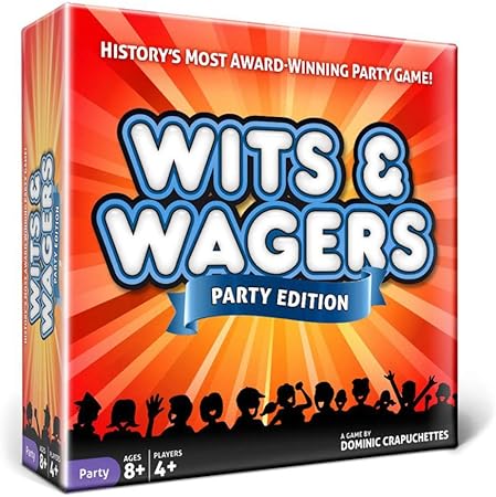Amazon North Star Games Wits Wagers ボードゲーム パーティーエディション 子供に優しいパーティーゲーム トリビア ボードゲーム おもちゃ