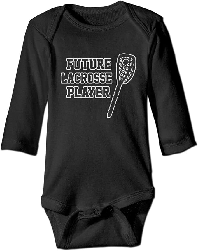 Future Lacrosse Player Baby Boys Bodysuit Onesie Cute Romper Clothes Clothing